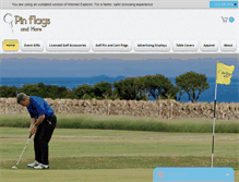 Tablet Screenshot of pinflagsandmore.com